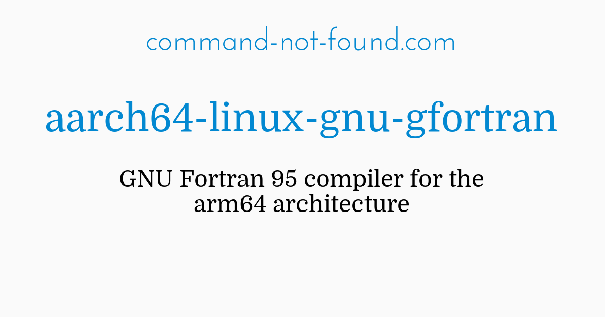 how to install gfortran in ubuntu