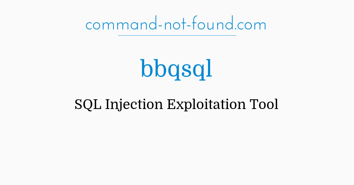 facebook sql injection tool