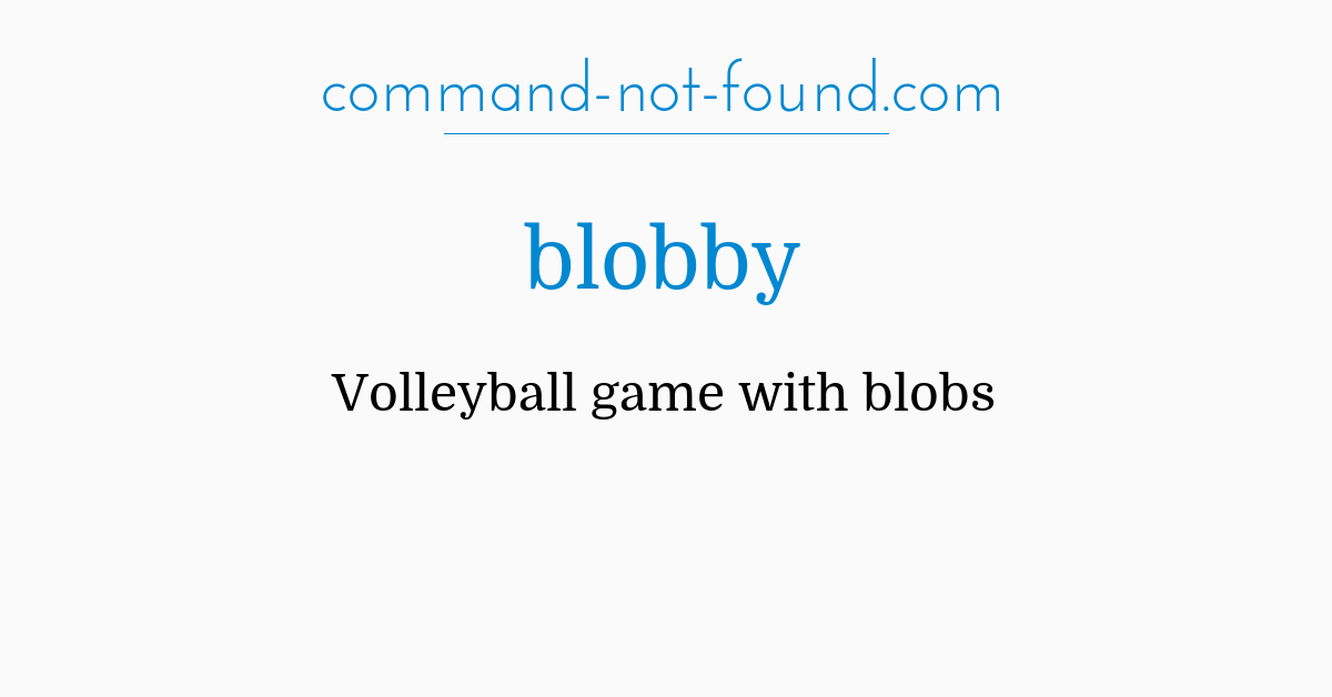 Como instalar o jogo de vôlei Blobby Volley 2 no Linux via Flatpak