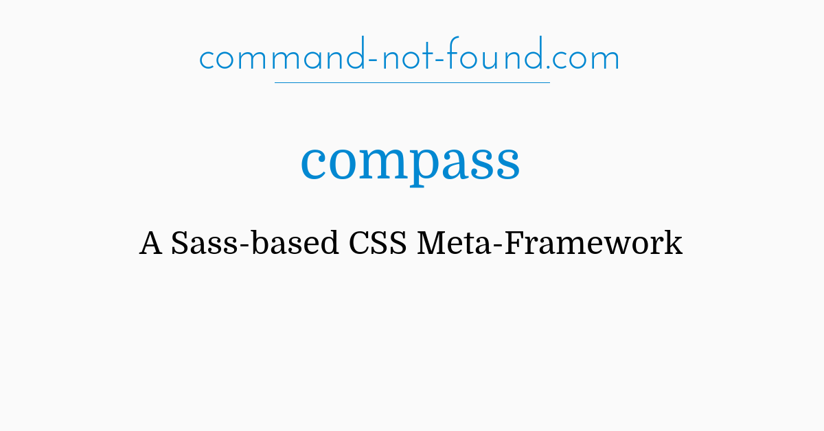 What is deals compass css