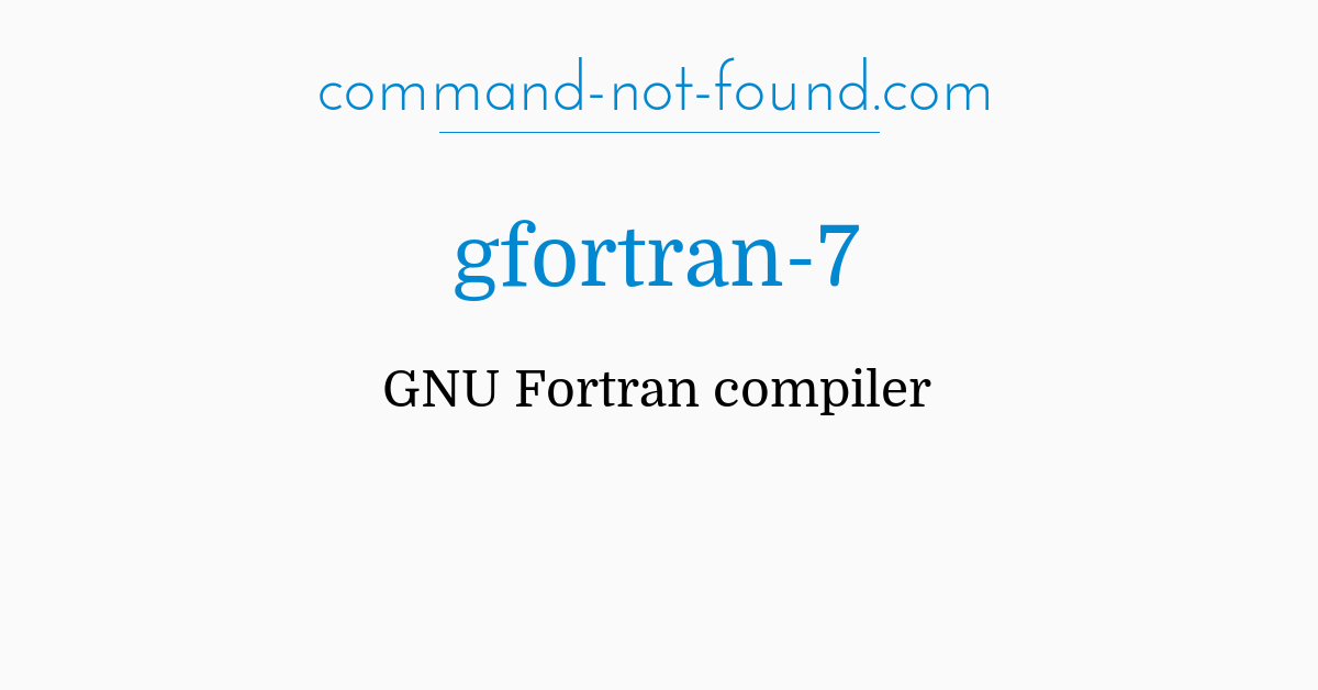 install gfortran or not