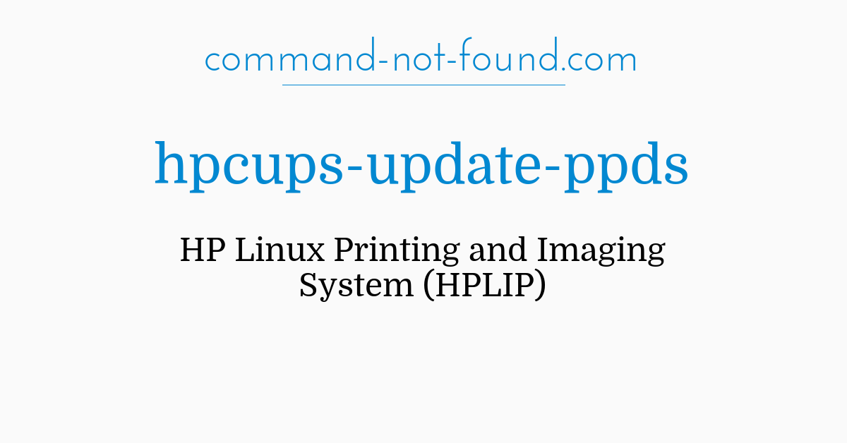 hpcups