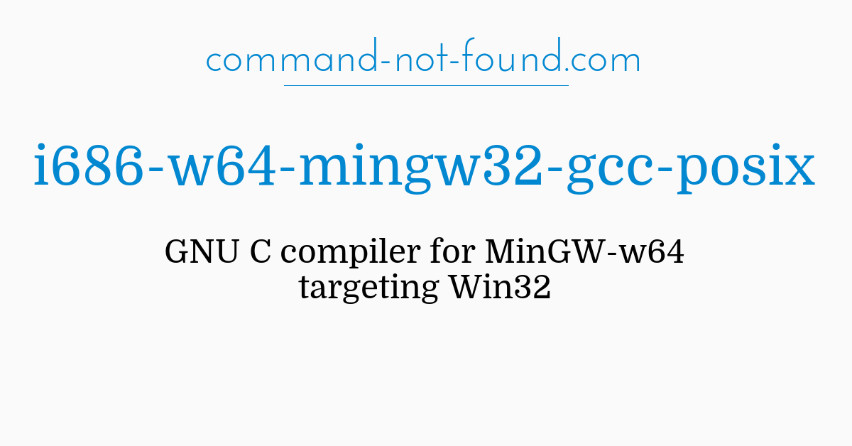 how to compile with mingw