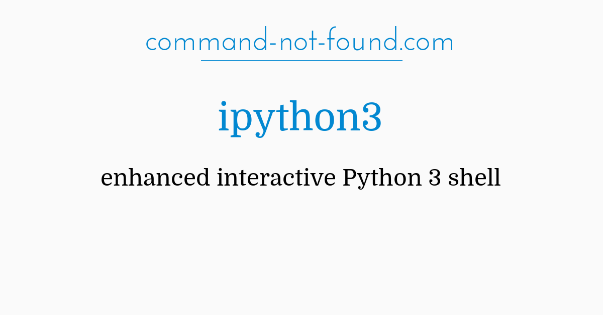 linux install ipython