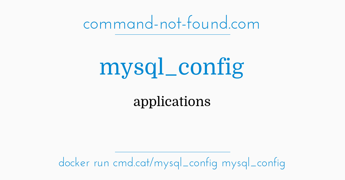 brew install mariadb-connector-c brew install mariadb-connector-c