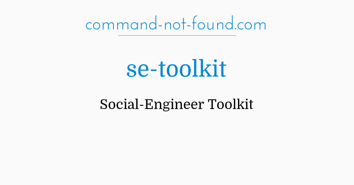 how to use social engineering toolkit ubuntu