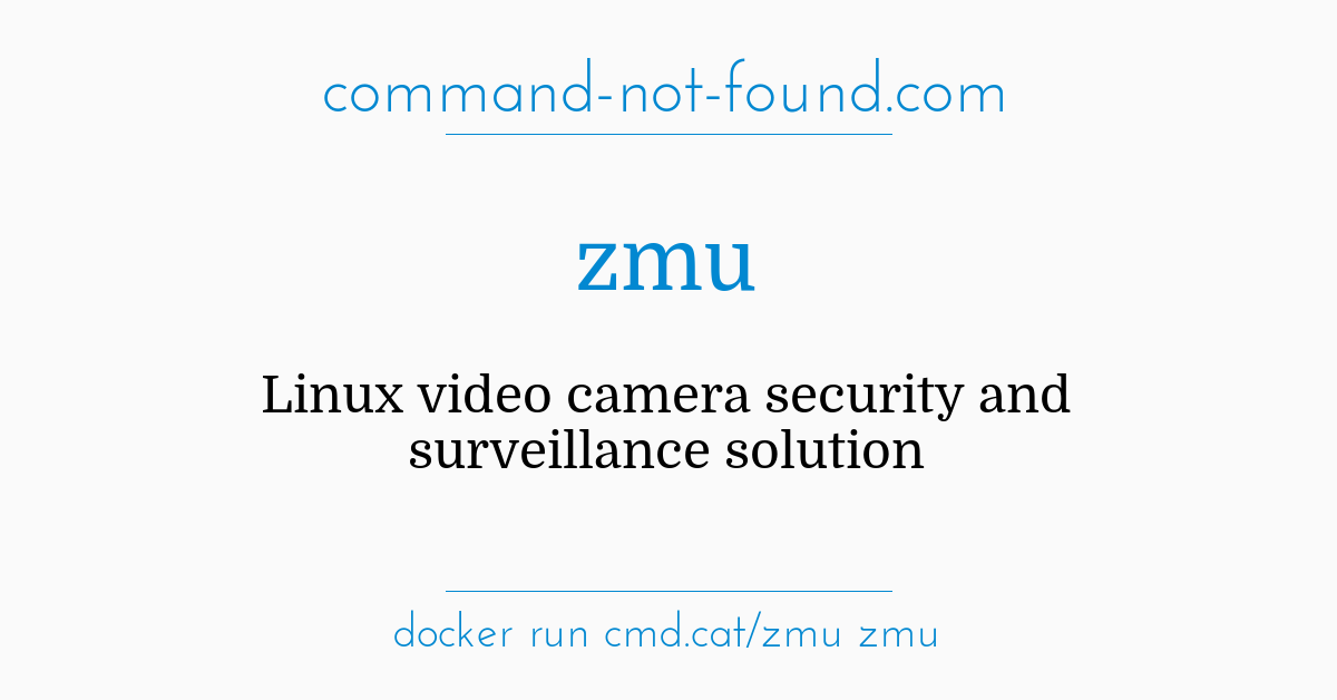linux video surveillance